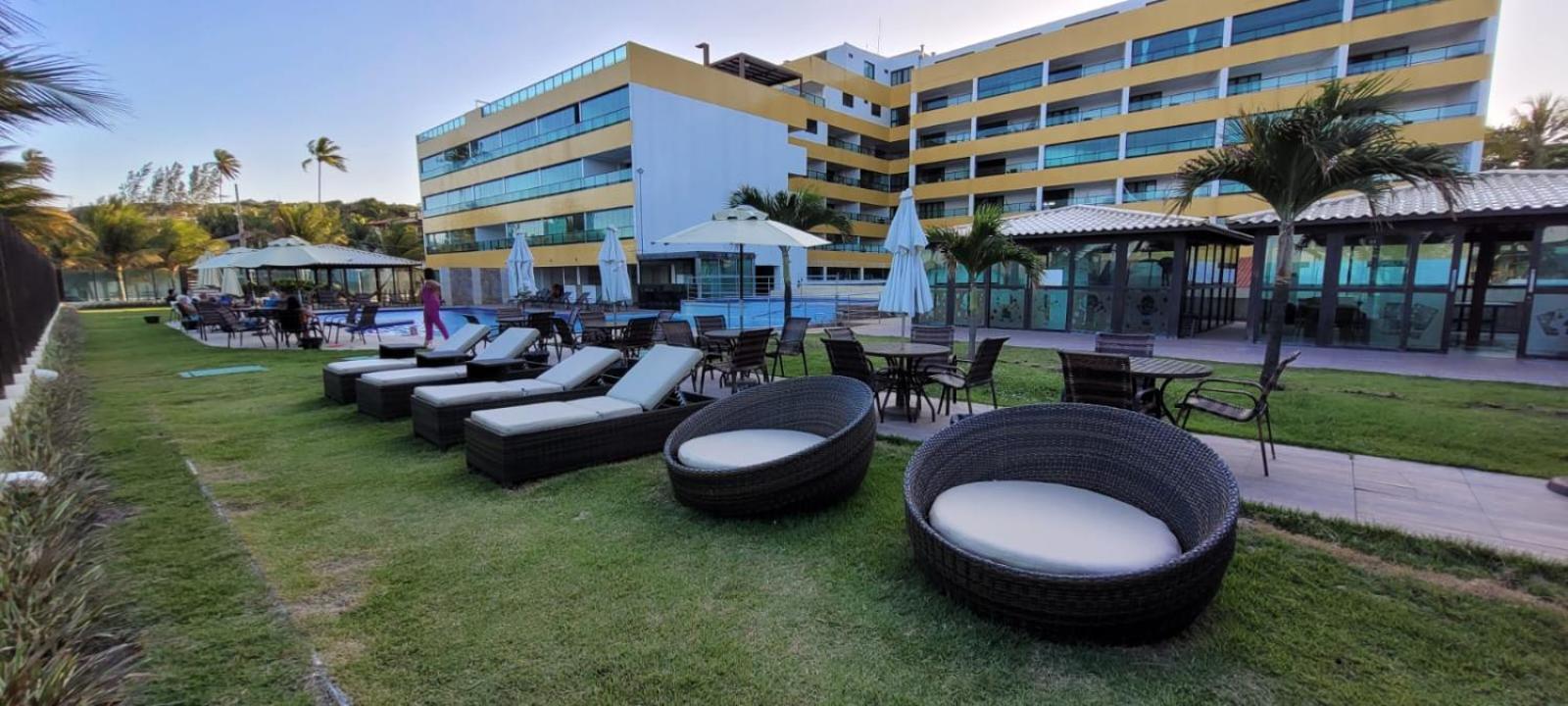 Flat Pe Na Areia - Residencial Tabatinga Lägenhet Conde  Exteriör bild